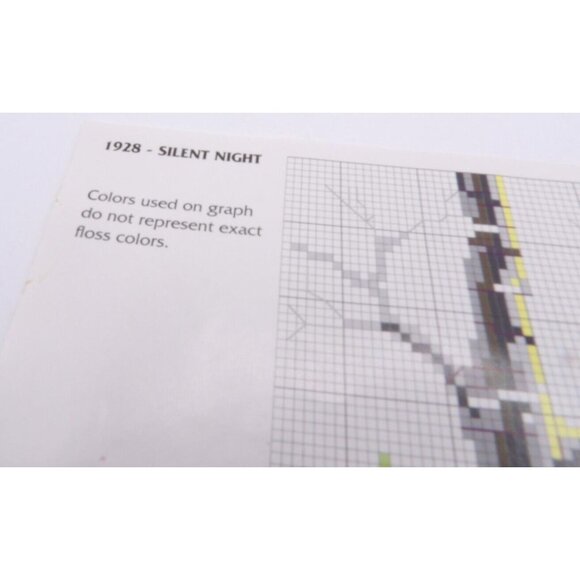 Counted Cross Stitch Patterns Lot of 3-#1928 Silent Night & Leisure Arts - Picture 4 of 8